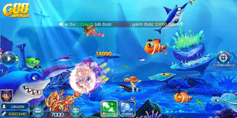 Các cấp độ chơi trong game bắn cá ăn xu tại nhà cái