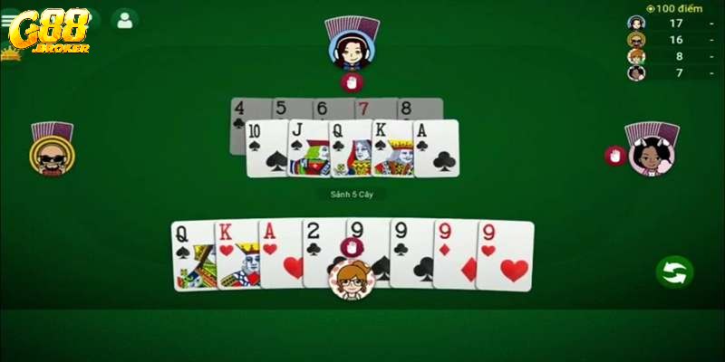 Những sự kiện hấp dẫn khi chơi đánh bài tiến lên tại G88