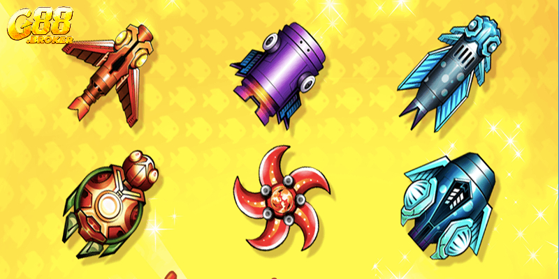 Các loại súng bắn cá phổ biến trong thể loại game này